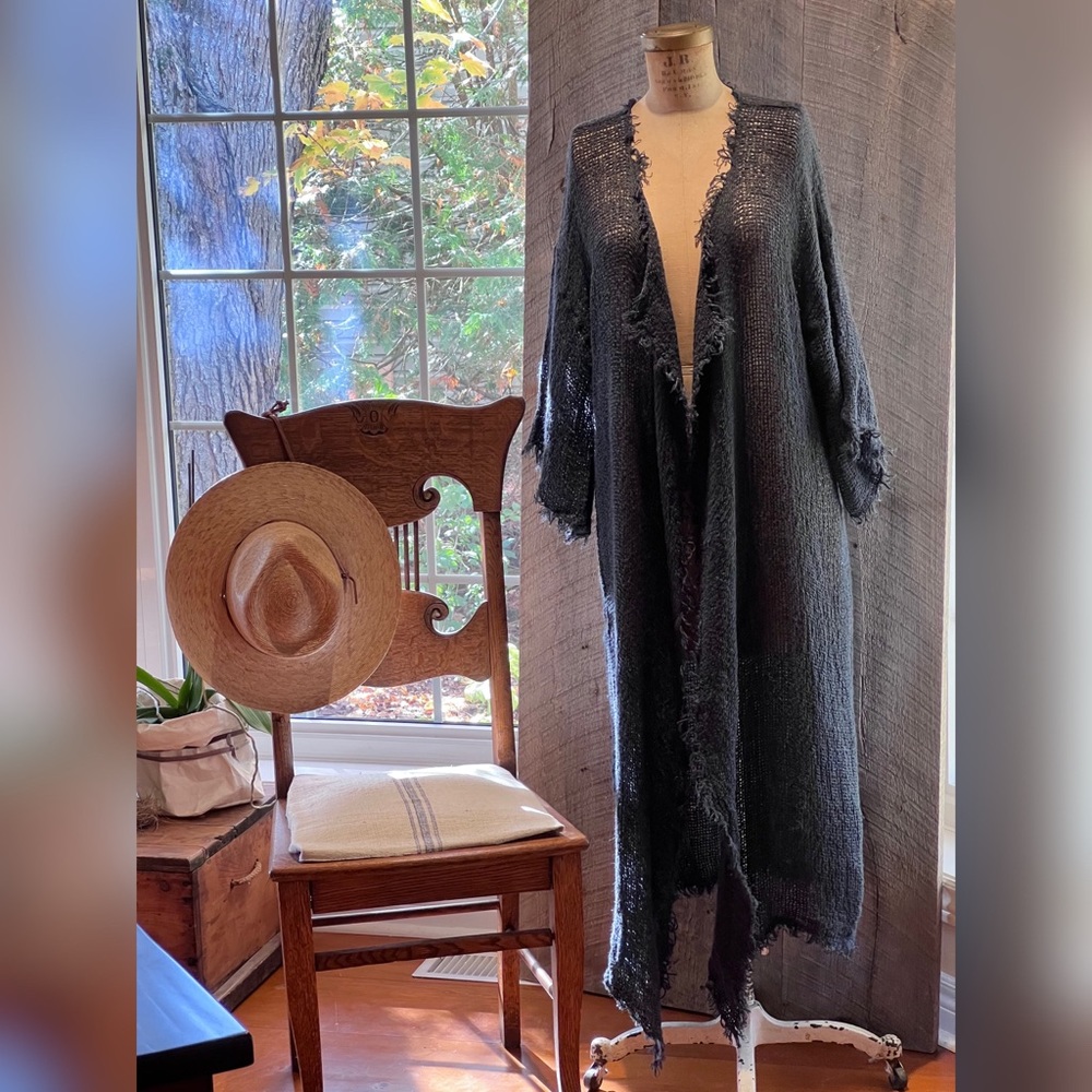 Linen Duster Jacket